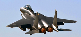 F-15K in flight